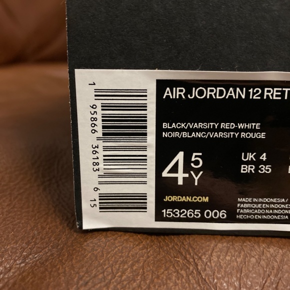 Nike Air Jordan 12’s Playoffs 2022 (GS) - Picture 8 of 8